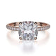 MICHAEL M Engagement Rings 18K Rose Gold Crown R724-1.5 R724-1.5RG