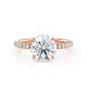 MICHAEL M Engagement Rings 18K Rose Gold Crown R742-2 R742-2RG