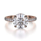MICHAEL M Engagement Rings 18K Rose Gold Crown R742-2 R742-2RG