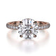 MICHAEL M Engagement Rings 18K Rose Gold Crown R742-2 R742-2RG