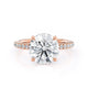 MICHAEL M Engagement Rings 18K Rose Gold Crown R742-3 R742-3RG