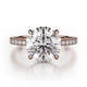 MICHAEL M Engagement Rings 18K Rose Gold Crown R742-3 R742-3RG