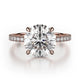 MICHAEL M Engagement Rings 18K Rose Gold Crown R742-3 R742-3RG