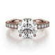 MICHAEL M Engagement Rings 18K Rose Gold Crown R751-2 R751-2RG