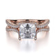 MICHAEL M Engagement Rings 18K Rose Gold Defined R725-2 R725-2RG