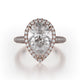 MICHAEL M Engagement Rings 18K Rose Gold Defined R730-2PR R730-2PR-RG