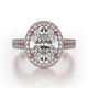 MICHAEL M Engagement Rings 18K Rose Gold Defined R778-3 R778-3RG