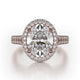 MICHAEL M Engagement Rings 18K Rose Gold Defined R778-3 R778-3RG