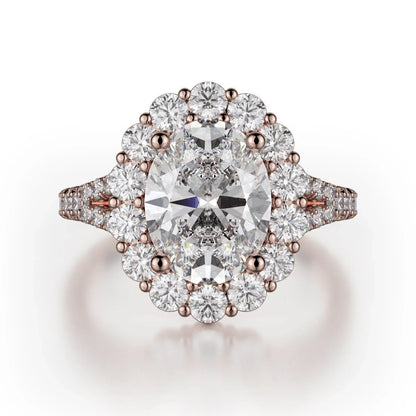 MICHAEL M Engagement Rings 18K Rose Gold Defined R779-2.5 R779-2.5RG