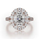 MICHAEL M Engagement Rings 18K Rose Gold Defined R779-2.5 R779-2.5RG