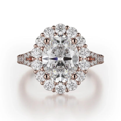 MICHAEL M Engagement Rings 18K Rose Gold Defined R779-2.5 R779-2.5RG