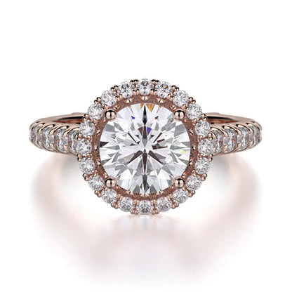 MICHAEL M Engagement Rings 18K Rose Gold Europa R440-1.5 R440-1.5RG