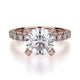 MICHAEL M Engagement Rings 18K Rose Gold Europa R442-2 R442-2RG