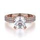MICHAEL M Engagement Rings 18K Rose Gold Europa R483-1 R483-1RG