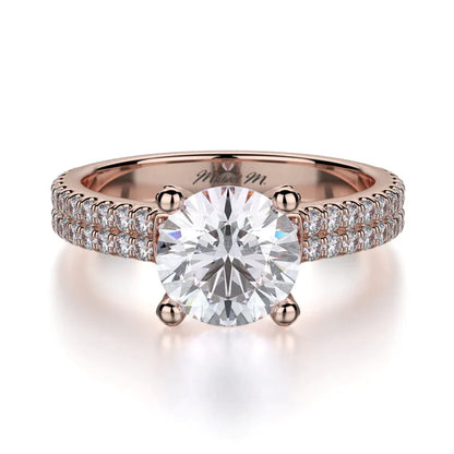 MICHAEL M Engagement Rings 18K Rose Gold Europa R483-1 R483-1RG