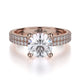 MICHAEL M Engagement Rings 18K Rose Gold Europa R483-1 R483-1RG
