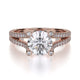 MICHAEL M Engagement Rings 18K Rose Gold Europa R487-1 R487-1RG