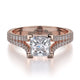 MICHAEL M Engagement Rings 18K Rose Gold Europa R492-1 R492-1RG
