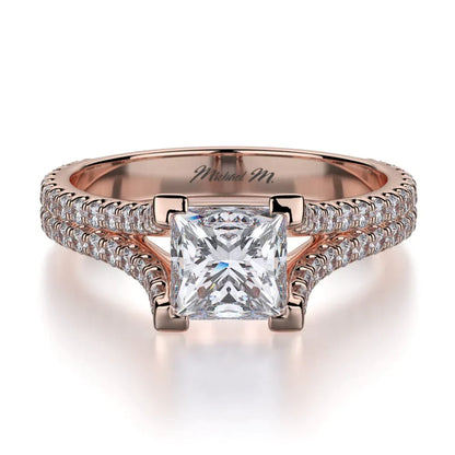 MICHAEL M Engagement Rings 18K Rose Gold Europa R492-1 R492-1RG