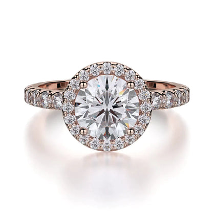 MICHAEL M Engagement Rings 18K Rose Gold Europa R494-1 R494-1RG