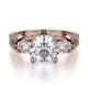 MICHAEL M Engagement Rings 18K Rose Gold Europa R505-1 R505-1RG