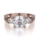 MICHAEL M Engagement Rings 18K Rose Gold Europa R505-1 R505-1RG