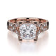 MICHAEL M Engagement Rings 18K Rose Gold Europa R511-1 R511-1RG