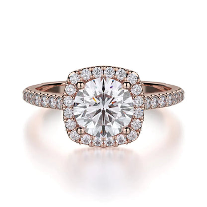 MICHAEL M Engagement Rings 18K Rose Gold Europa R539S-1 R539S-1RG