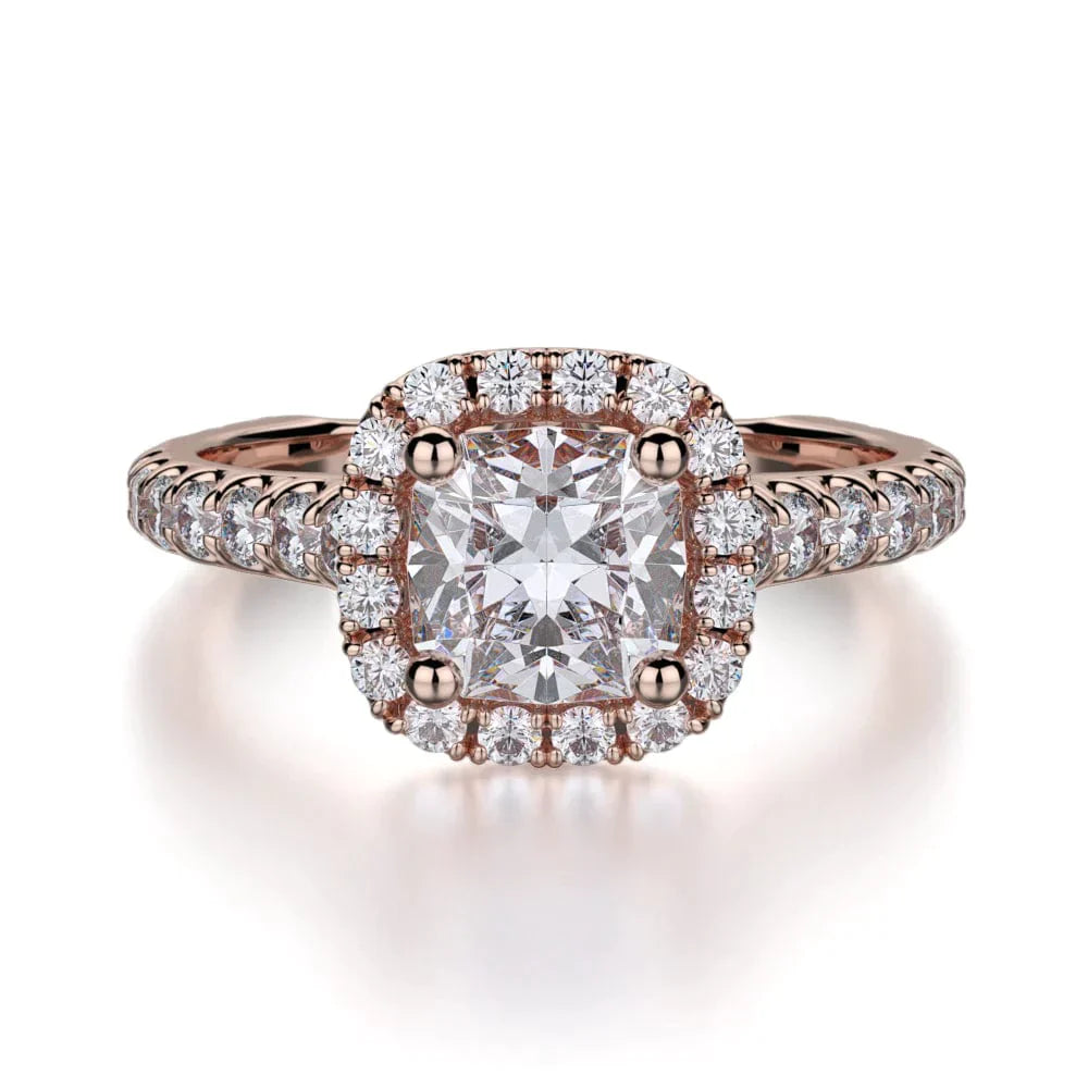 MICHAEL M Engagement Rings 18K Rose Gold Europa R559-1 R559-1RG
