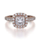 MICHAEL M Engagement Rings 18K Rose Gold Europa R559-1 R559-1RG