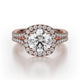 MICHAEL M Engagement Rings 18K Rose Gold Europa R783-2