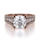 MICHAEL M Engagement Rings 18K Rose Gold Loud R735-2 R735-2RG