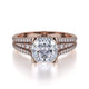 MICHAEL M Engagement Rings 18K Rose Gold Loud R744-2 R744-2RG