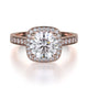 MICHAEL M Engagement Rings 18K Rose Gold Love R353-2 R353-2RG