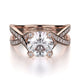 MICHAEL M Engagement Rings 18K Rose Gold Love R411-1 R411-1RG