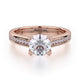 MICHAEL M Engagement Rings 18K Rose Gold Love R461S-1 R461S-1RG