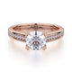 MICHAEL M Engagement Rings 18K Rose Gold Love R461S-1 R461S-1RG