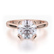 MICHAEL M Engagement Rings 18K Rose Gold Love R514-1 R514-1RG