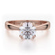 Michael M Solitaire Round Engagement Ring