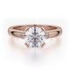 Michael M Solitaire Round Engagement Ring