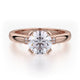 Michael M Solitaire Round Engagement Ring