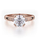 MICHAEL M Engagement Rings 18K Rose Gold Love R516-1 R516-1RG