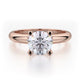 Michael M Solitaire Round Engagement Ring