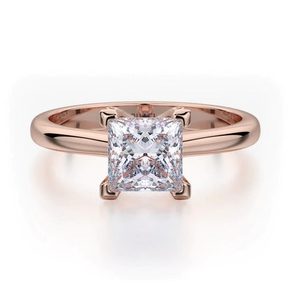 MICHAEL M Engagement Rings 18K Rose Gold Love R518-1 R518-1RG