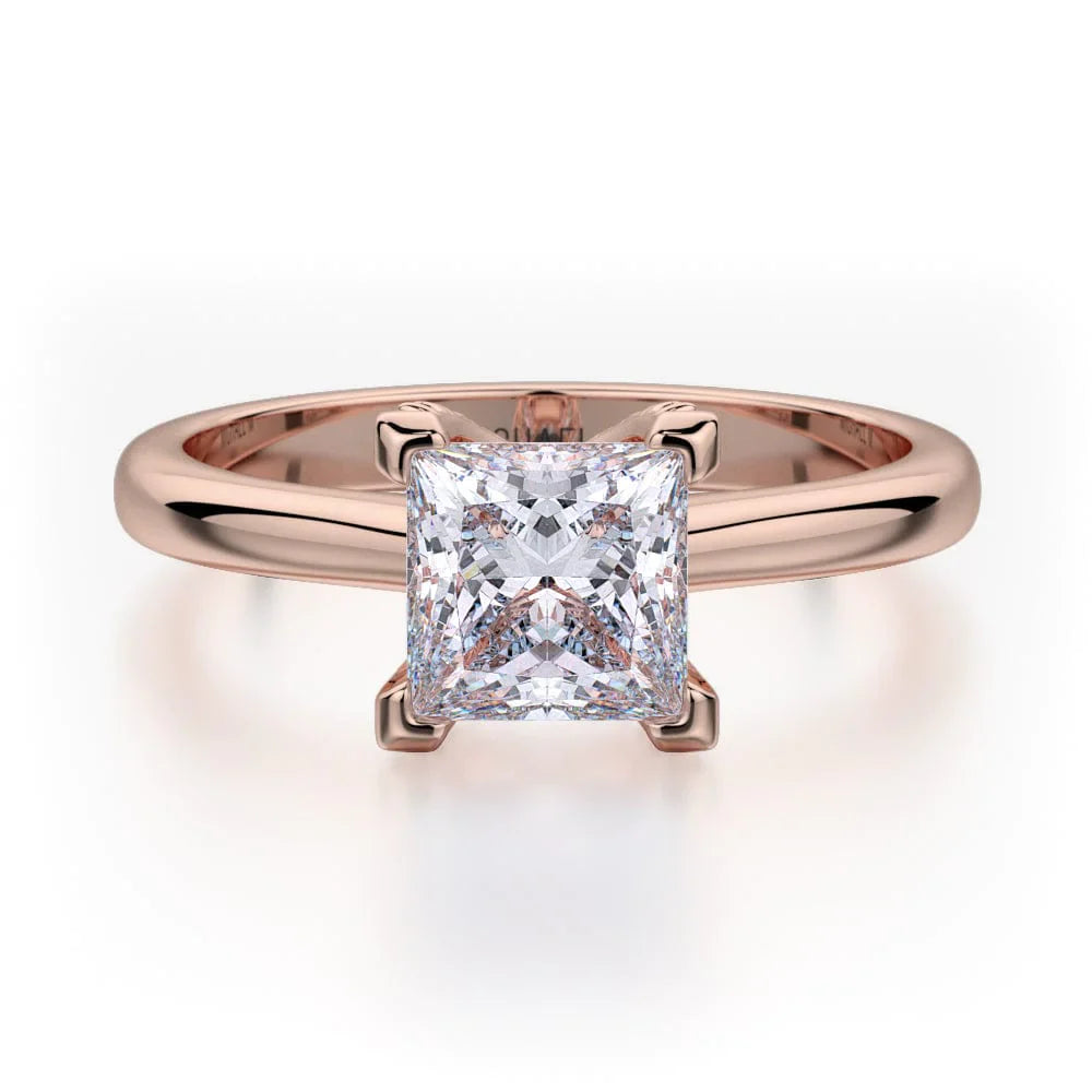 MICHAEL M Engagement Rings 18K Rose Gold Love R518-1 R518-1RG