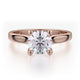 Michael M Solitaire Round Engagement Ring