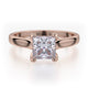 Michael M Solitaire Princess Engagement Ring