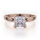 Michael M Solitaire Princess Engagement Ring