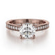 Michael M Round Engagement Ring