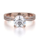 MICHAEL M Engagement Rings 18K Rose Gold Love R694-1 R694-1RG